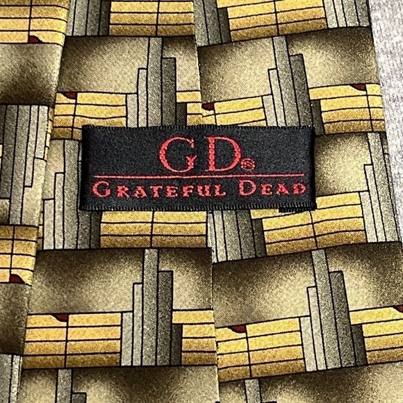 Grateful Dead silk neck tie. - Picture 3 of 10
